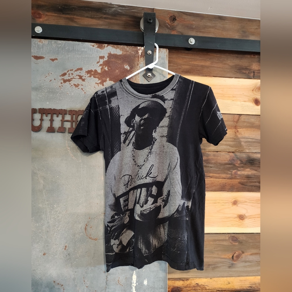 Wiz Khalifa Men's Rap Black Graphic Tee